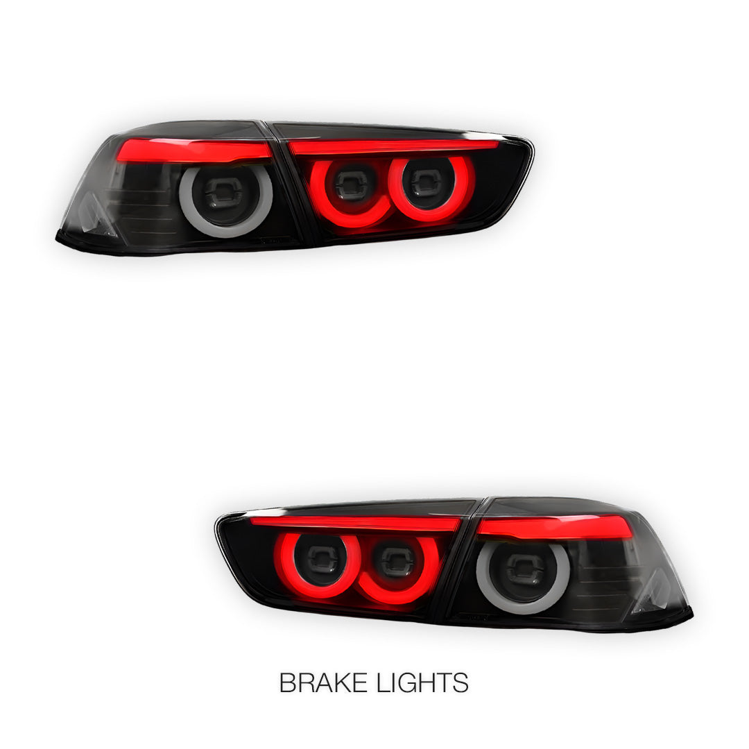Mitsubishi Lancer CJ (2008 - 2018) Red Tail Lights LH + RH