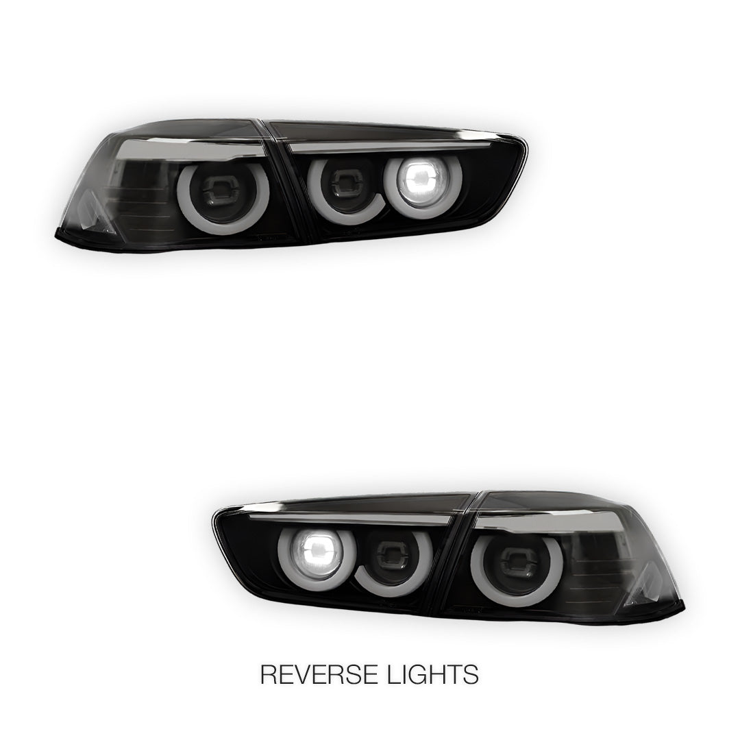 Mitsubishi Lancer CJ (2008 - 2018) Red Tail Lights LH + RH