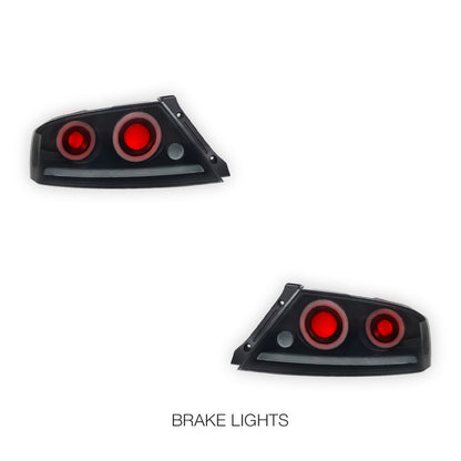 Mitsubishi Lancer Evo 7 / 8 / 9 (2001 - 2007) RGB Full LED Tail Lights LH + RH