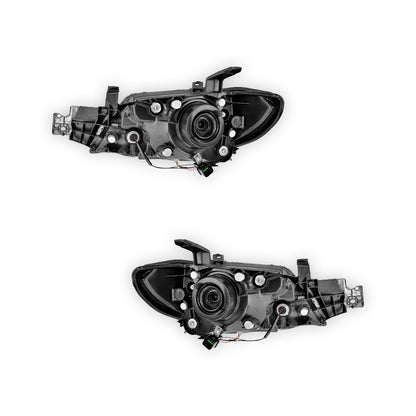 Mitsubishi Outlander ZE (2003 - 2004) Halogen OEM Style Headlights LH + RH