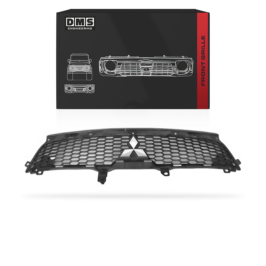 Mitsubishi Outlander ZH (2009 - 2012) Black Front Bar Grille