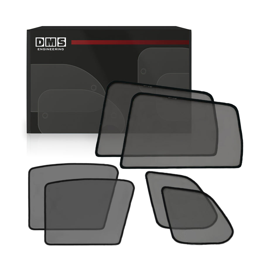 Mitsubishi Outlander ZJ / ZK / ZL (2012 - 2021) Magnetic Window Sun Shades Complete Set