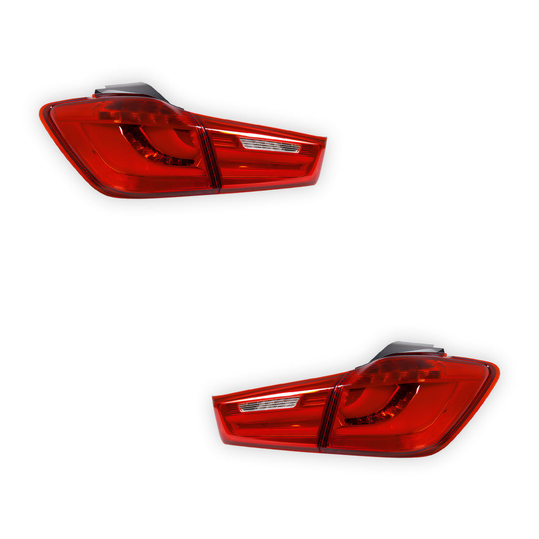 Mitsubishi Outlander ZJ / ZK (2011 - 2019) Red DRL Tail Lights LH + RH
