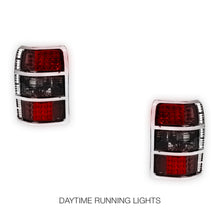 Mitsubishi Pajero NH / NJ / NK / NL (1992 - 1999) Smoked LED Tail Lights LH + RH