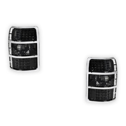 Mitsubishi Pajero NH / NJ / NK / NL (1992 - 1999) Smoked LED Tail Lights LH + RH