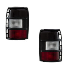 Mitsubishi Pajero NH / NJ / NK (1991 - 1997) Clear and Tinted Red Halogen Tail Lights LH + RH