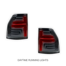 Mitsubishi Pajero NS / NT / NW / NX (2007 - 2021) Sequential Smoked 3D Stripe Bar Full LED Tail Lights LH + RH