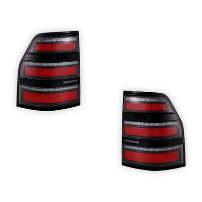 Mitsubishi Pajero NS / NT / NW / NX (2006 - 2021) Clear Animation DRL Sequential Tail Lights LH + RH