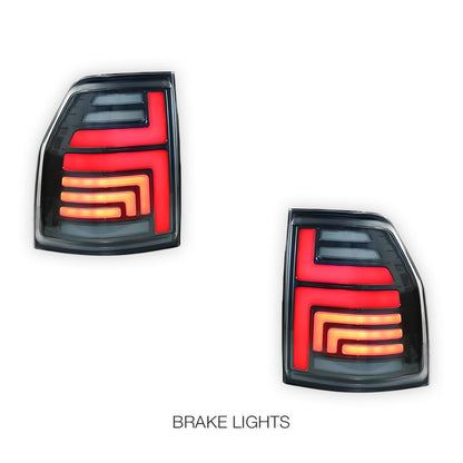 Mitsubishi Pajero NS / NT / NW / NX (2009 - 2020) Clear Tail Lights LH + RH