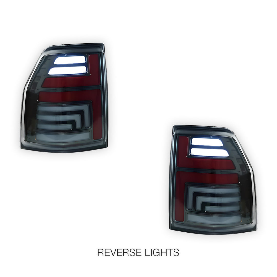 Mitsubishi Pajero NS / NT / NW / NX (2009 - 2020) Clear Tail Lights LH + RH
