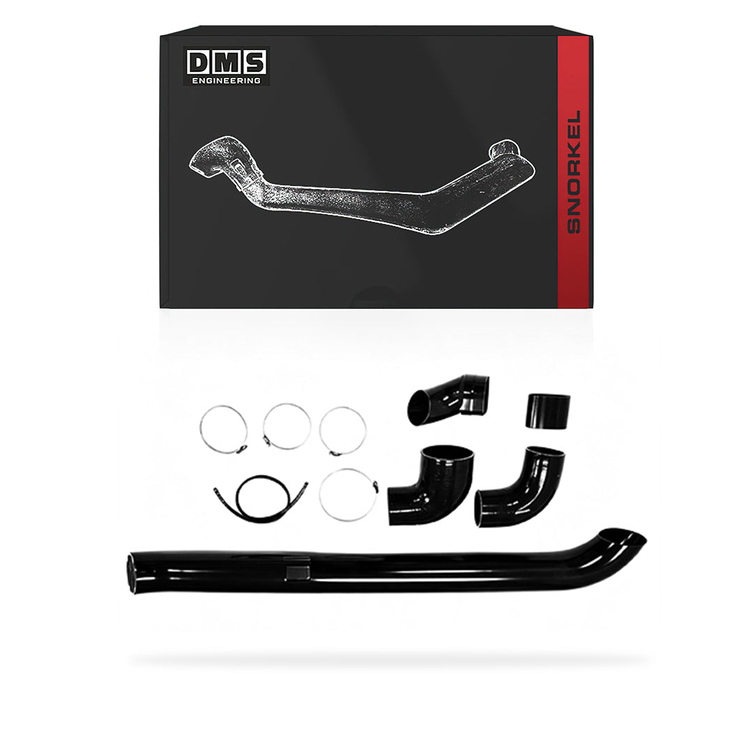 Mitsubishi Pajero Sport QF (2019 - 2026) Black Short Entry Stainless Steel Snorkel Kit