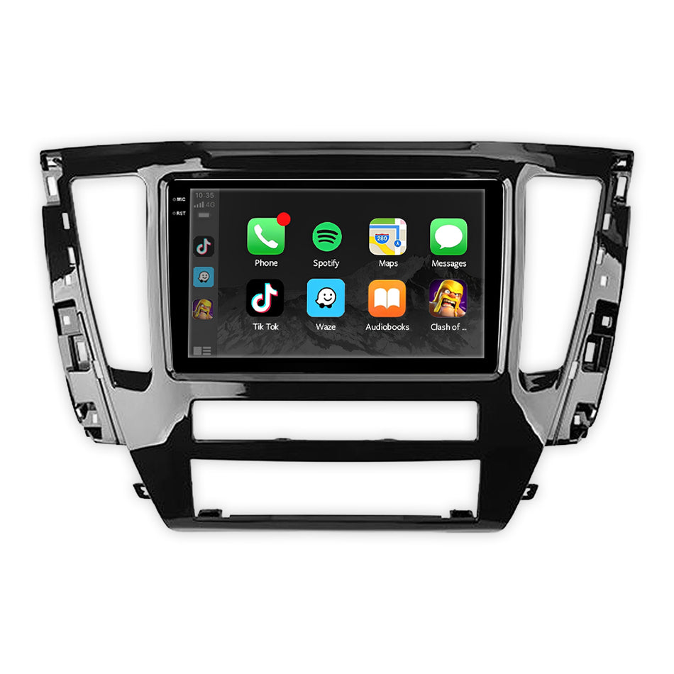 Mitsubishi Pajero Sport QF (2020 - 2021) 9" Wireless Android 15 Head Unit for Apple CarPlay / Android Auto