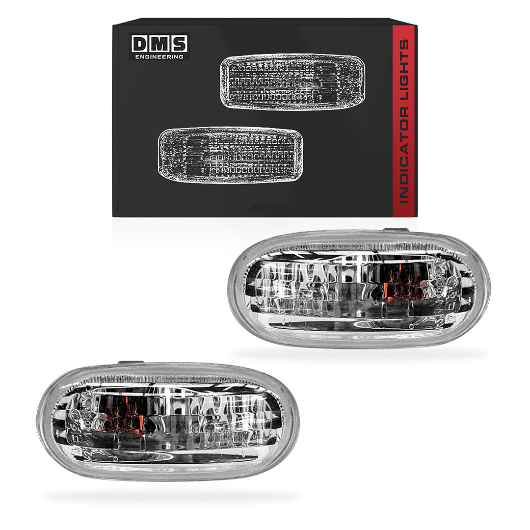 Mitsubishi Triton MK (1996 - 2006) Clear Side Guard Indicator Lights LH + RH