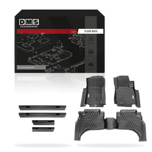 Mitsubishi Triton MQ / MR Series Dual Cab (2015 - 2024) Car Floor Mats + Black Door Sill Protector