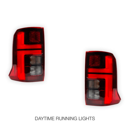 Mitsubishi Triton MV (2023 - 2026) Smoked Red Update LED Tail Lights LH + RH