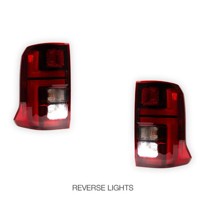 Mitsubishi Triton MV (2023 - 2026) Smoked Red Update LED Tail Lights LH + RH