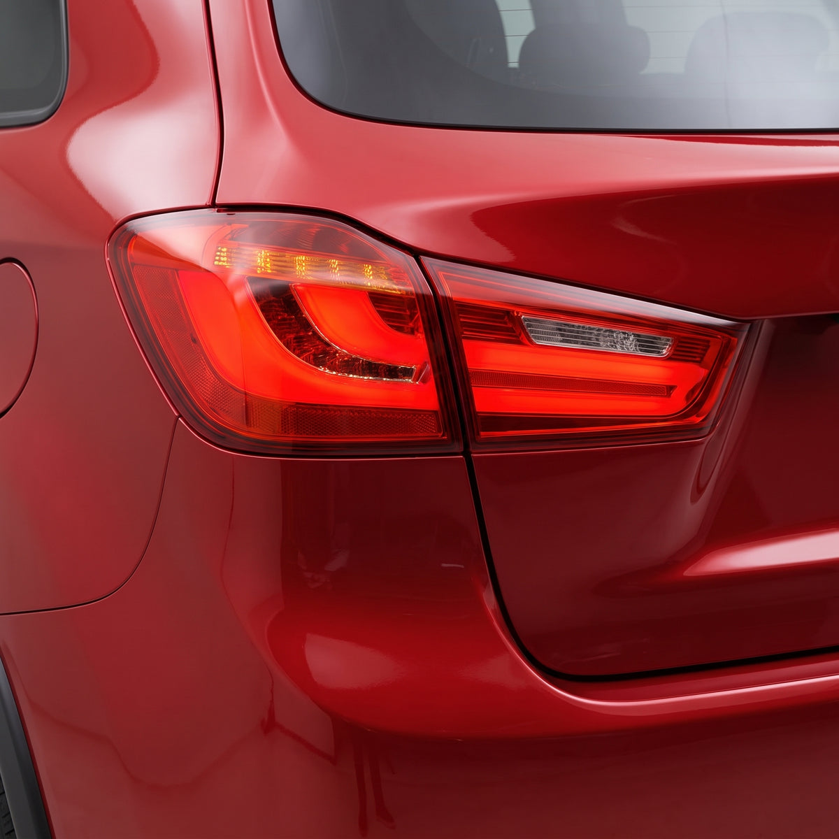 Mitsubishi ASX XA / XB / XC (2011 - 2019) Red DRL Tail Lights LH + RH installed