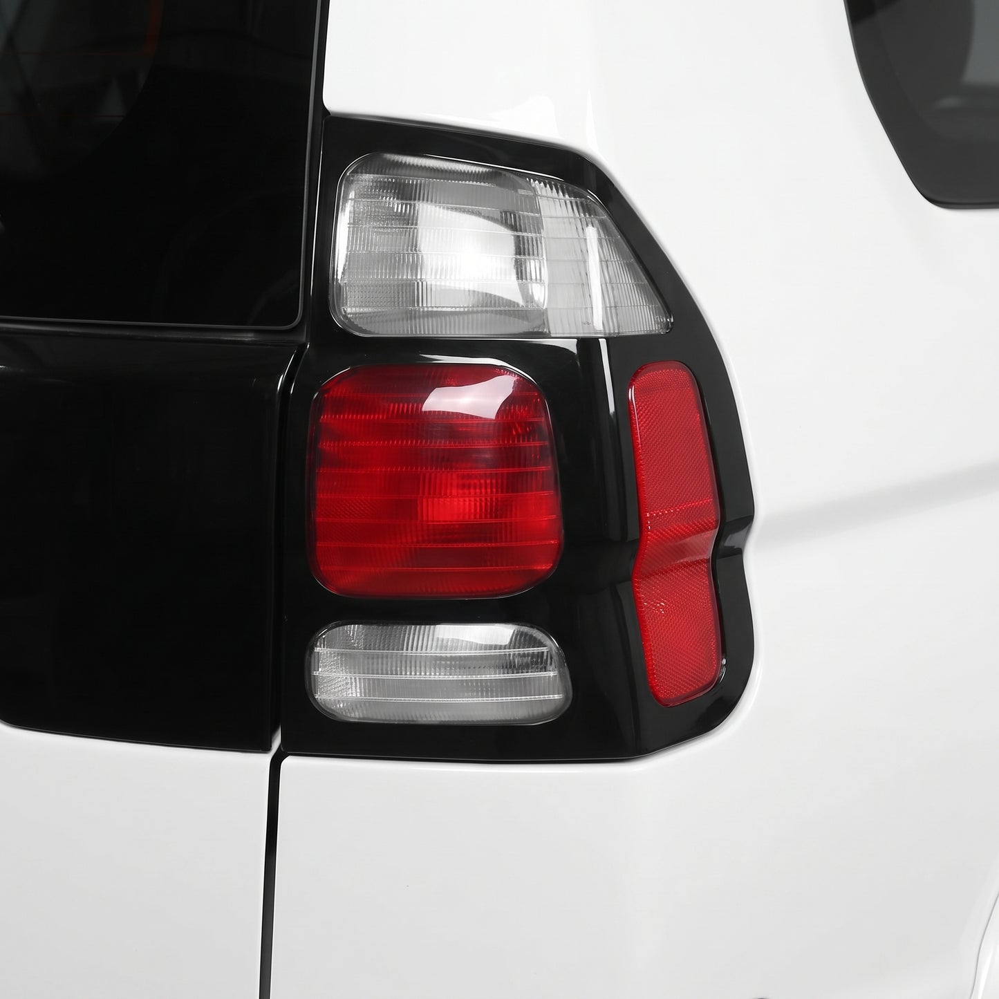 Mitsubishi Challenger PA (2000 - 2005) White Halogen Outer OEM Style Tail Lights LH + RH