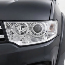 Mitsubishi Challenger PC (2013 - 2015) Clear / Chrome Non-Xenon OEM Style Headlights LH + RH