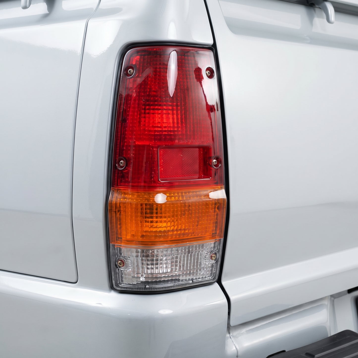 Mitsubishi L200 Express MD (1984 - 1986) Red / Amber / Clear OEM Style Tail Lights LH + RH
