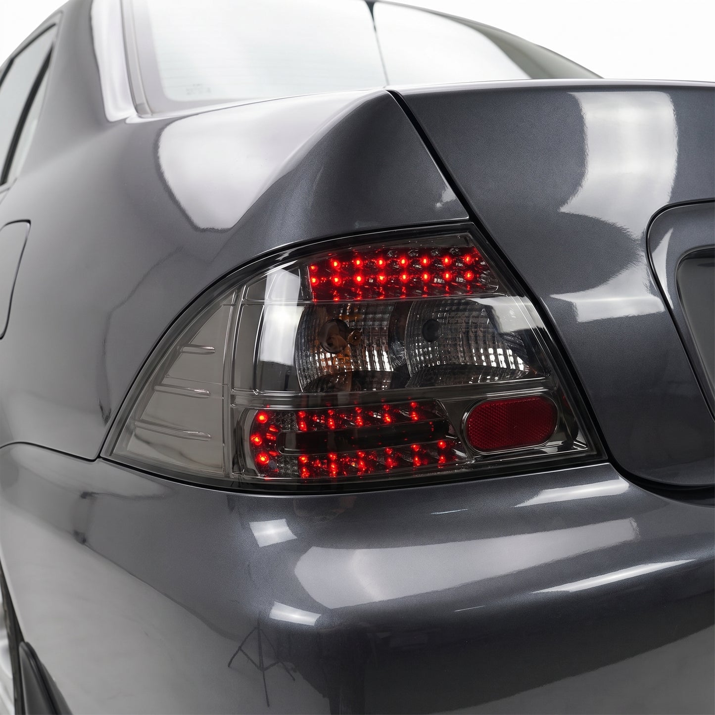 Mitsubishi Lancer CH (2003 - 2007) Full Smoked LED Tail Lights LH + RH