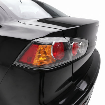 Mitsubishi Lancer CJ (2007 - 2014) Black Halogen OEM Style Tail Lights LH + RH