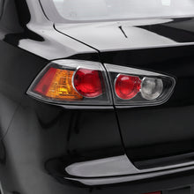 Mitsubishi Lancer CJ (2007 - 2014) Black Halogen OEM Style Tail Lights LH + RH