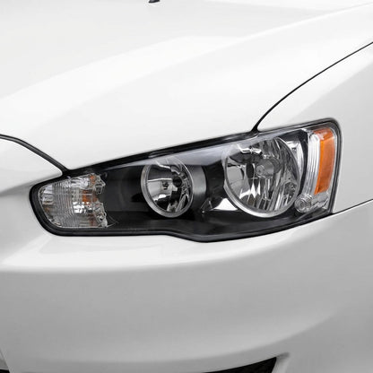 Mitsubishi Lancer CJ (2012 - 2015) OEM Non Xenon Style Headlights LH + RH