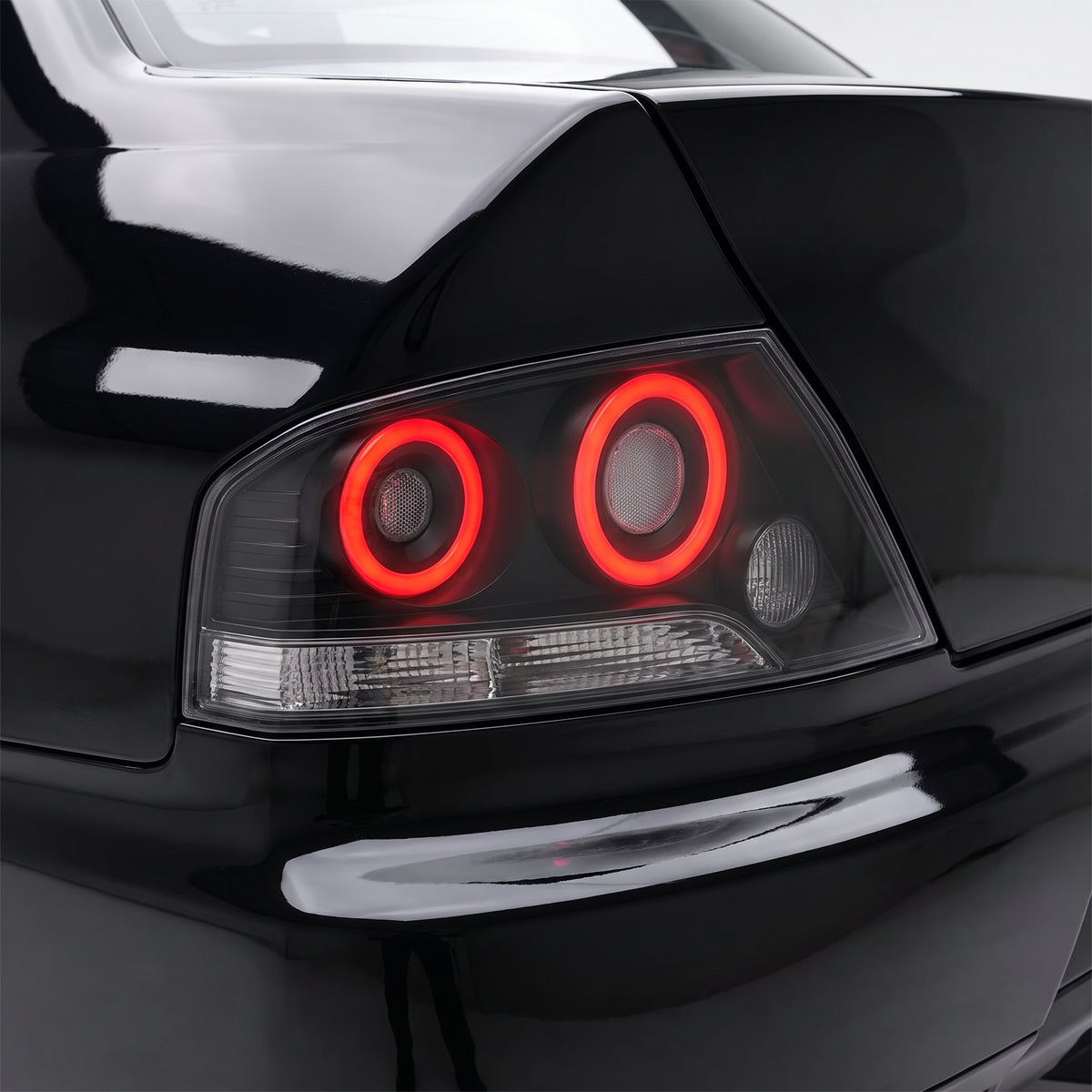 Mitsubishi Lancer Evo 7 / 8 / 9 (2001 - 2007) RGB Full LED Tail Lights LH + RH installed