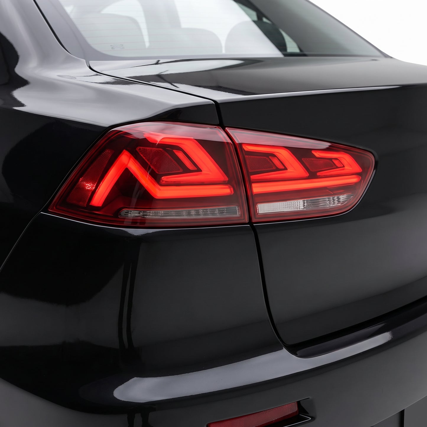 Mitsubishi Lancer Evo X / CJ / CF (2008 - 2018) Sequential Red LED Tail Lights LH + RH