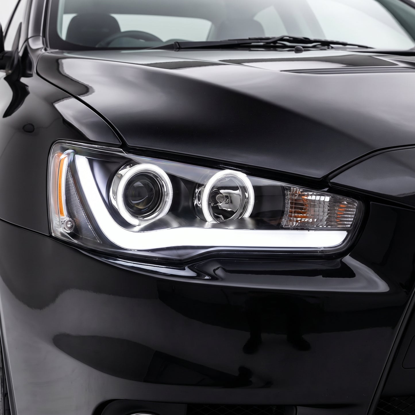 Mitsubishi Lancer Evolution X CF CJ Sedan (2007 - 2017) Sequential Headlights LH + RH