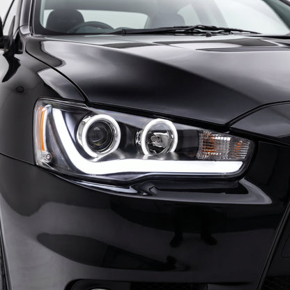 Mitsubishi Lancer Evolution X CF CJ Sedan (2007 - 2017) Sequential Headlights LH + RH