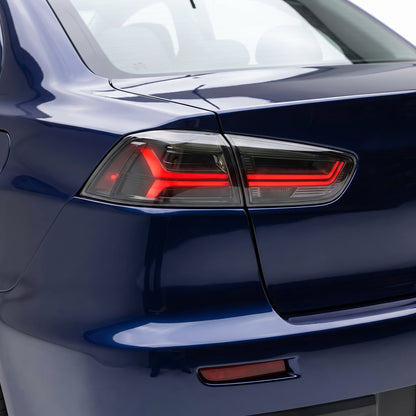 Mitsubishi Lancer Evolution X CF CJ Sedan (2007 - 2017) Sequential Smoked Tail Lights LH + RH