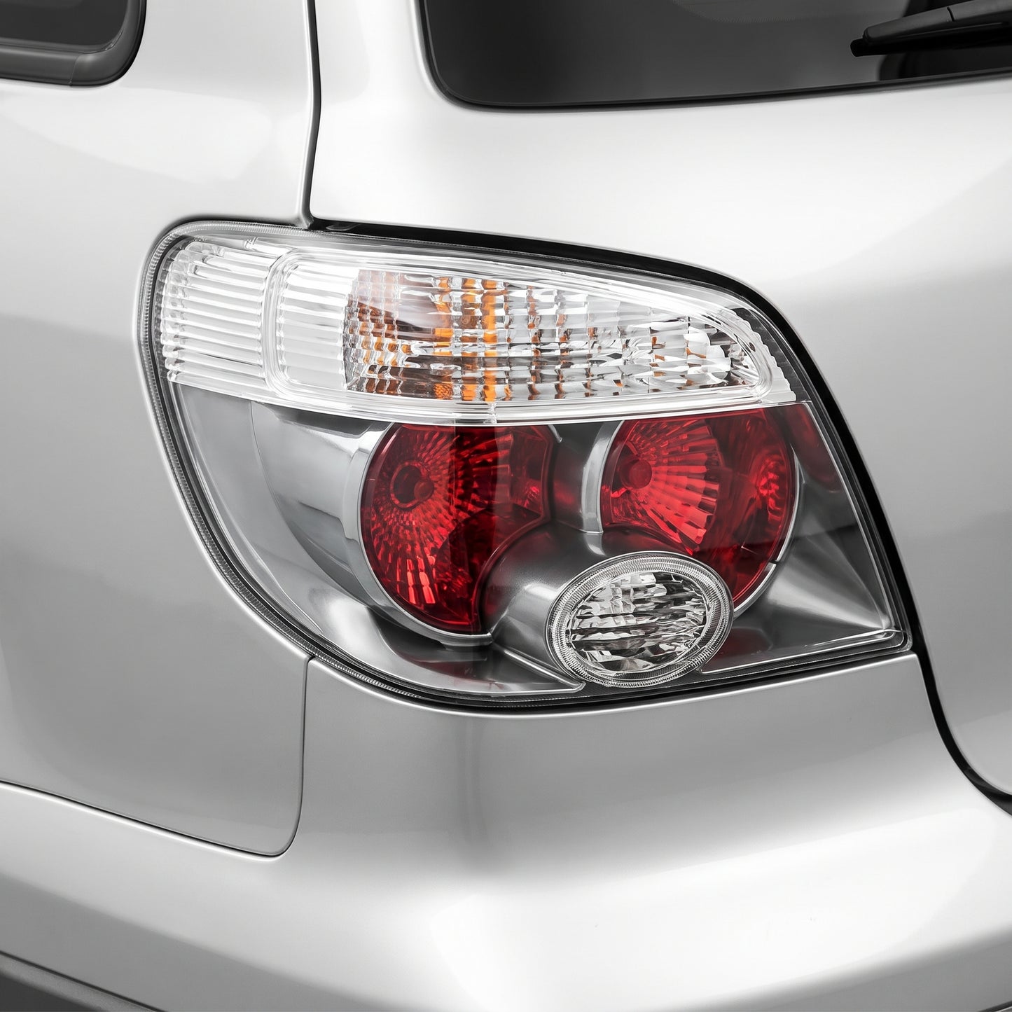 Mitsubishi Outlander ZF (2004 - 2006) Clear Halogen OEM Style Tail Lights LH + RH