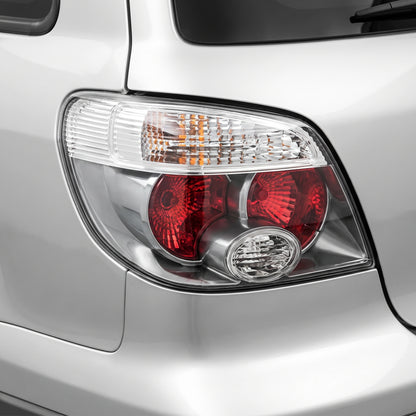 Mitsubishi Outlander ZF (2004 - 2006) Clear Halogen OEM Style Tail Lights LH + RH