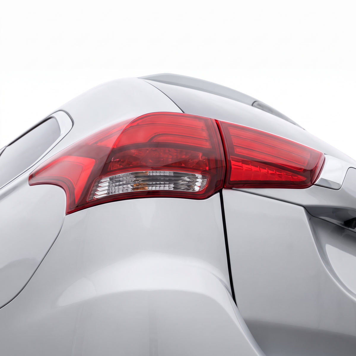 Mitsubishi Outlander ZK (2015 - 2018) Outer LED OEM Style Tail Lights LH + RH installed close-up