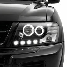 Mitsubishi Pajero NM / NP (2000 - 2006) High power LED Angel Eyes Projector Headlights LH + RH