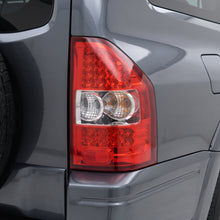 Mitsubishi Pajero NM / NP (2000 - 2006) Smoked Red LED Tail Lights LH + RH
