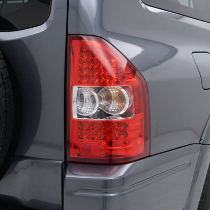 Mitsubishi Pajero NM / NP (2000 - 2006) Smoked Red LED Tail Lights LH + RH