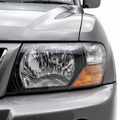 Mitsubishi Pajero NP (2000 - 2006) Clear OEM Style Headlights LH + RH