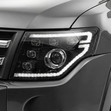 Mitsubishi Pajero NS / NT / NW / NX (2007 - 2021) DRL Style Full LED Projector Sequential Indicator Headlights LH + RH
