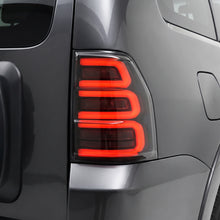 Mitsubishi Pajero NS / NT / NW / NX (2007 - 2021) Smoked White Sequential Full 3D LED Stripe Bar Tail Lights LH + RH
