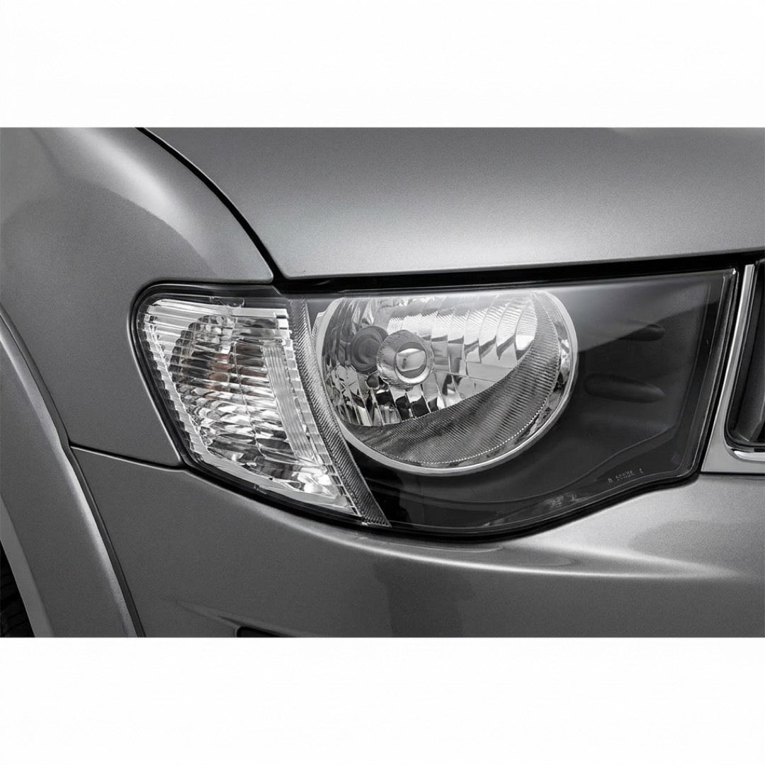 Mitsubishi Triton ML / MN (2006 - 2015) Black OEM Style Headlights LH + RH