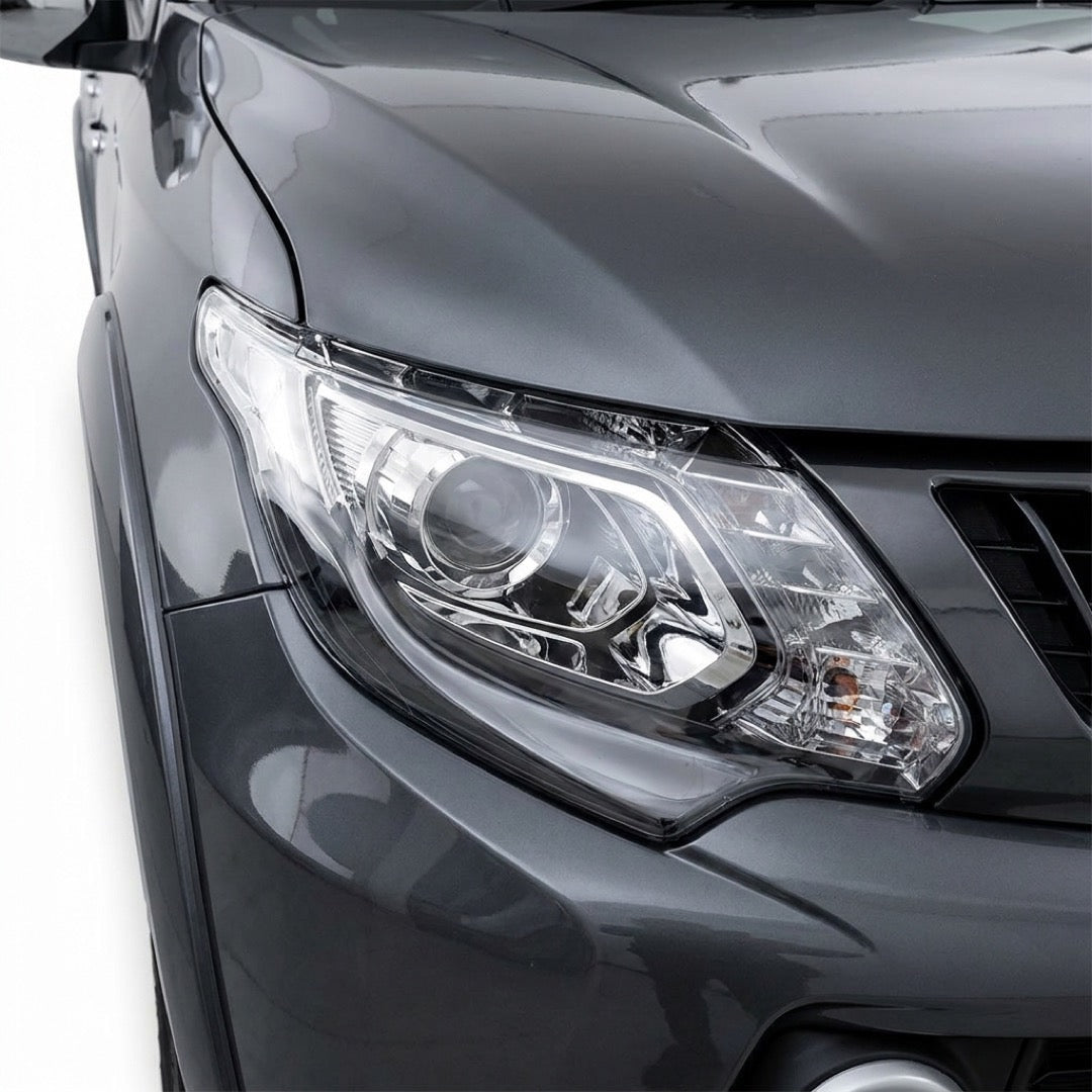 Mitsubishi Triton MQ (2015 - 2018) Black OEM Style Headlights LH + RH
