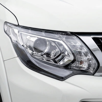 Mitsubishi Triton MQ (2015 - 2018) Clear / Black  Xenon OEM Style Headlights LH + RH