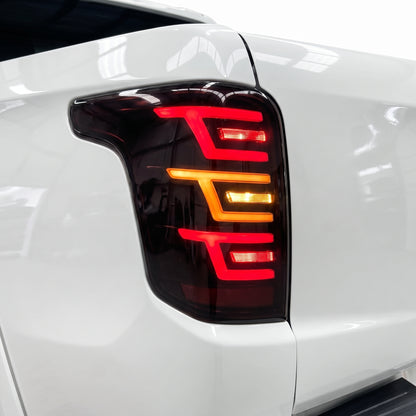 Mitsubishi Triton MQ (2015 - 2018) Sequential Smoked LED Tail Lights LH + RH