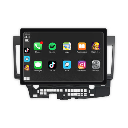 Mitsubishi Lancer Evo 10 CY / CJ / CF (2007 - 2017) 10.1" 13.3" Wireless Android 16 Head Unit for Apple CarPlay / Android Auto