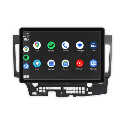 Mitsubishi Lancer Evo 10 CY / CJ / CF (2007 - 2017) 10.1" 13.3" Wireless Android 16 Head Unit for Apple CarPlay / Android Auto