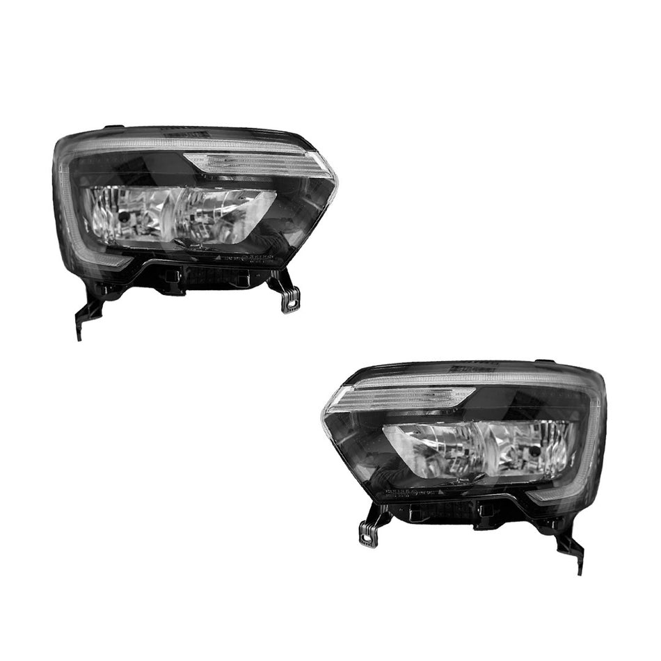 Renault Master X62 Facelift (2019 - 2025) LED DRL Halogen OEM Style Headlights LH + RH