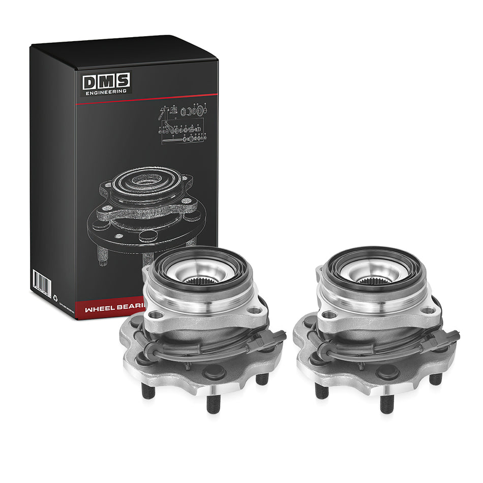 Nissan Patrol Y62 (2013 - 2022) Rear Wheel Bearing Hubs LH + RH